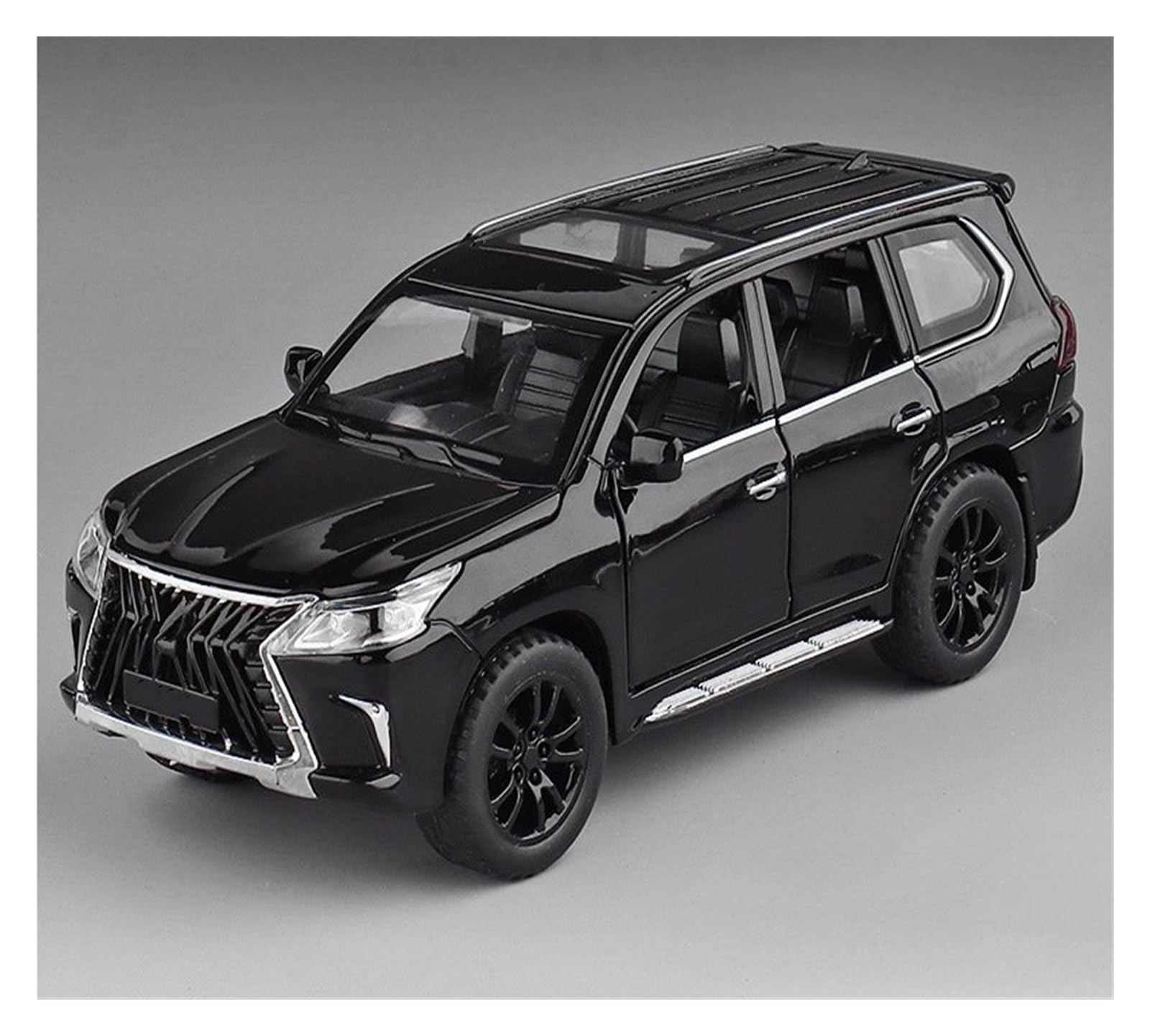 UIFCOG Die Cast Collectible Car Model 1:32 For Lexus LX570 Alloy Metal Diecast Model Car Collections(Black)