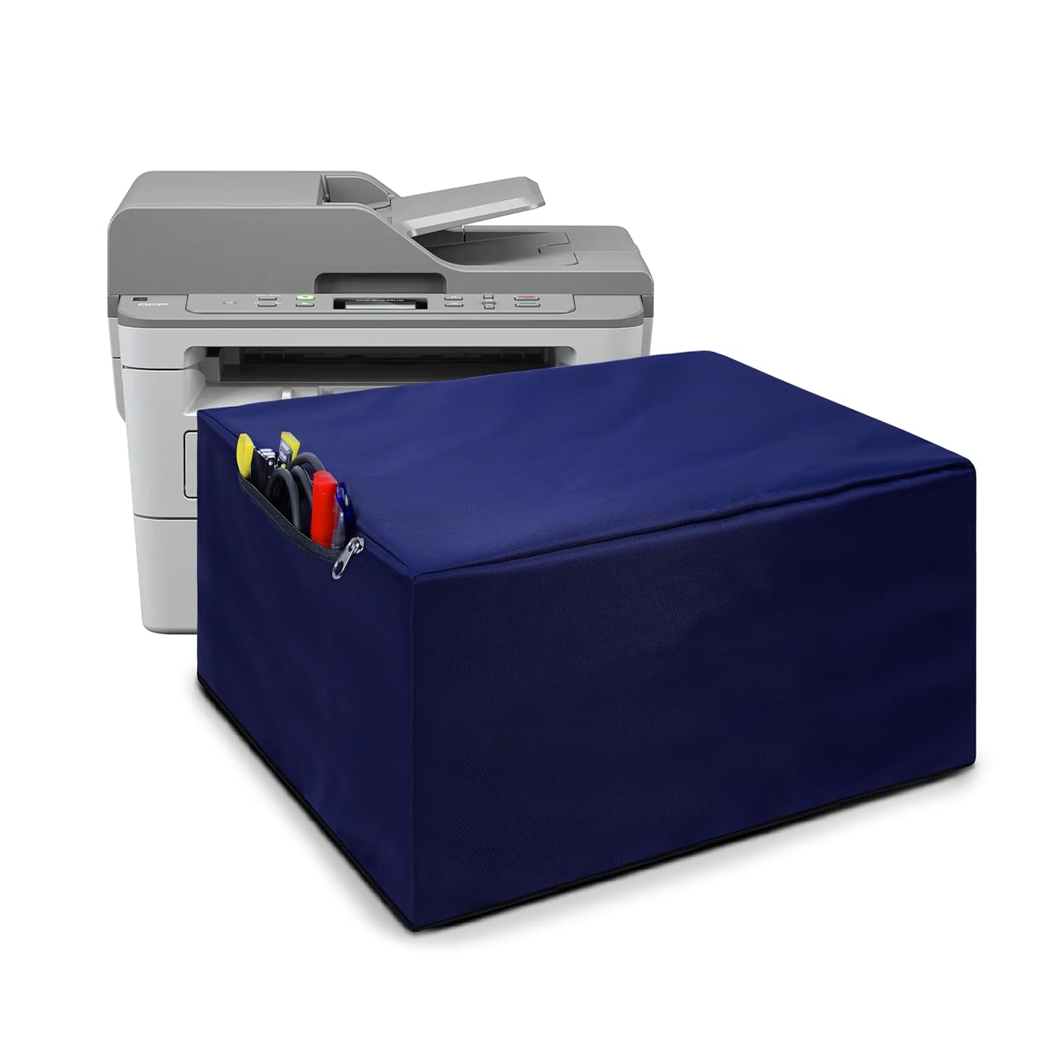 Alifiya Dust Proof Washable Printer Cover for Brother Multi-Function DCP-B7535DW / DCP-L2531DW – Blue Alifiya Dust Proof Washable Printer Cover for Brother Multi-Function DCP-B7535DW / DCP-L2531DW – Blue