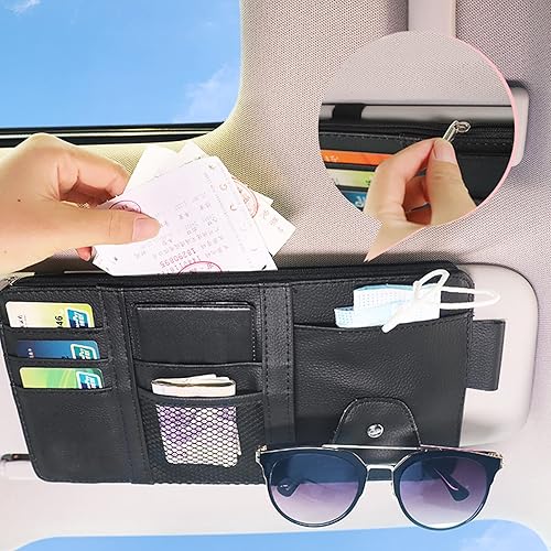 Miniatura 3 de Reemplazo de visera solar Toyota Camry, compatible con Toyota Camry 2007 2008 2009 2010 2011 e híbrido sin luz, lado del conductor y pasajero,