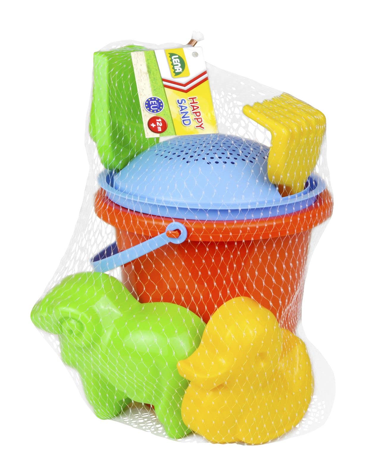 Lot de 6 jouets de plage avec pelle et seau - Modèle animal - Outil de