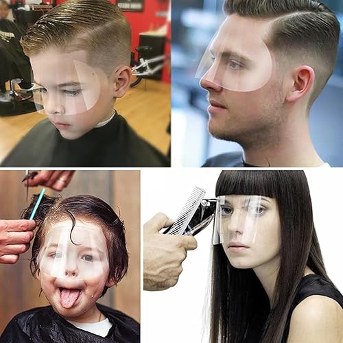 Miniatura 6 de WALWAL 50 viseras desechables transparentes para ducha, protectores de ojos para corte de pelo, tinte de cabello y cuidado posterior de pestañas