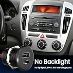 Acegoo RV USB Type d'aluminium A de sortie + Ports de type C 12V/24V USB Chargeur, montage encastré 24W Chaussette de recharge haute vitesse, PD3.0 & QC3.0 Chargeur rapide pour Camper Trailer Van Car Boat Golf Cart - 2Pcs
