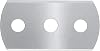 Round Cutter Blades, 1 Box of 24 Pieces, Alloy Steel
