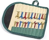 Vista 1 de Juego de 20 llaves pequeñas chapadas de color, métricas estándar y SAE de 5/32"-7/16" y 0.157-0.433 in, juego de llaves pequeñas extra delgadas