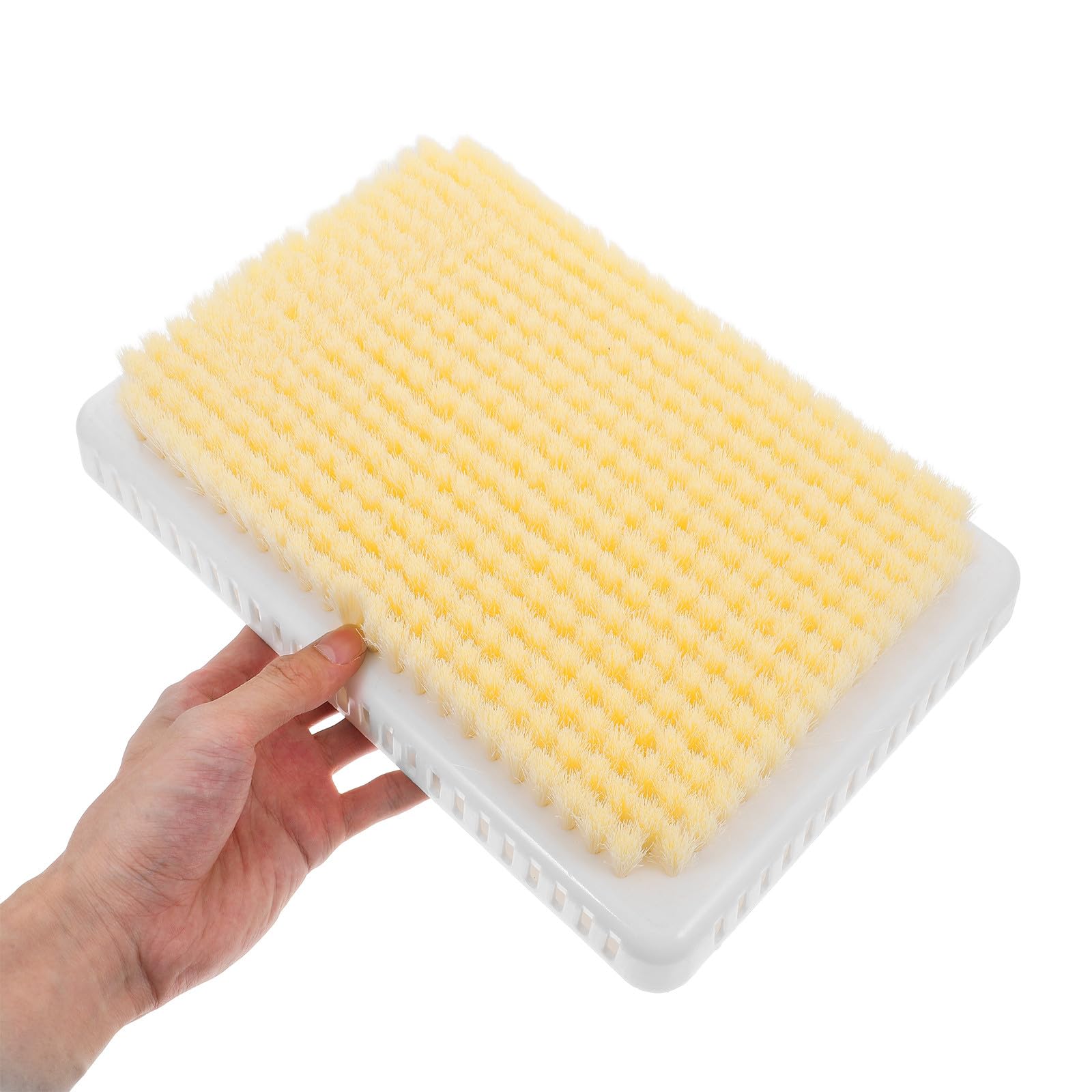 Uonlytech 2 Stück Dusch Rückenschrubber mit Starken Borsten Wandmontierte Peeling Bürste für Rücken und Ganzkörperreinigung Badewannenmassagepad für Mühelose Körperpflege