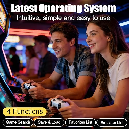 Miniatura 6 de Retro Game Console 40000+ Games,Game Stick,Plug and Retro Play Video Games for TV-SHh5.Video Game Consoles