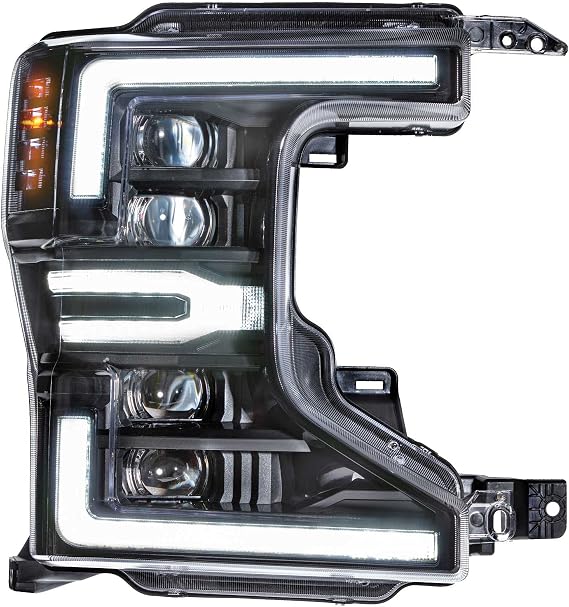 Morimoto XB LED Headlights, Plug and Play Headlight Housing Upgrade for Ford Super Duty (2020+) DOT Approved Complete LED Assembly (1x LF508)