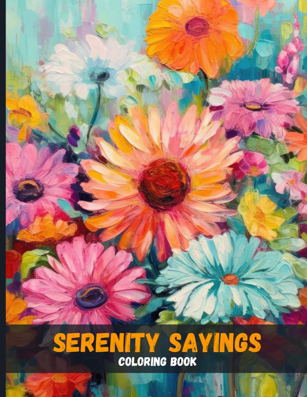 Serenity Sayings: Calming Quotes Coloring Pages