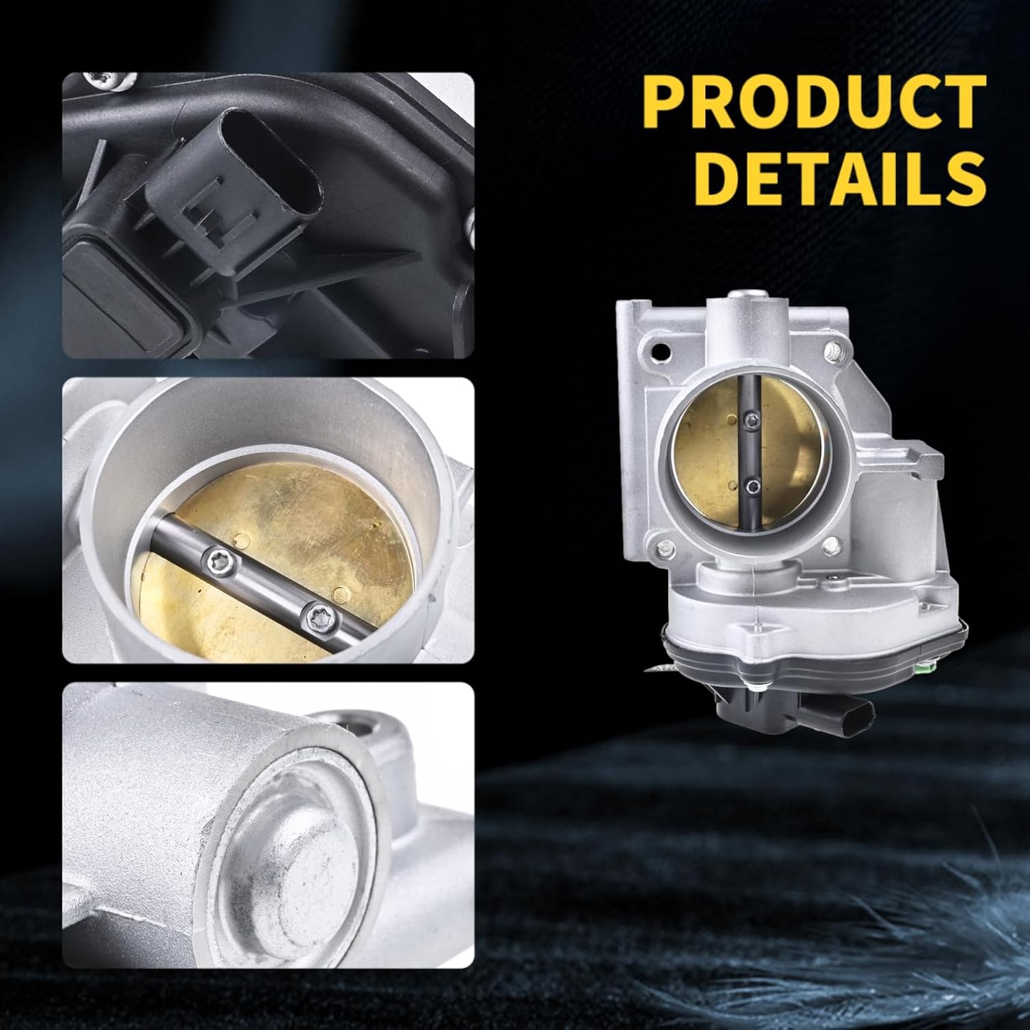 Electronic Throttle Body Fit for Ford Five Hundred 3.0L 2005-2007, Freestyle 3.0L 2006-2007, Mercury Montego 3.0L 2005-2007, S20025, 67-6008, 337-02167