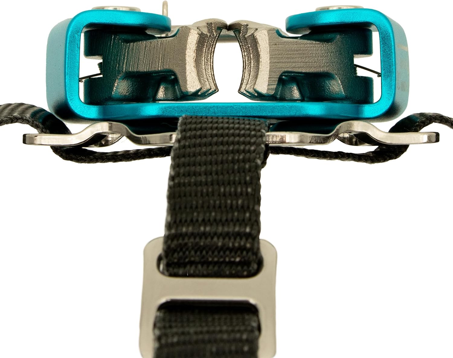 Notch Jet Step II Foot Ascender with Toothless Dual Cam for Reduced Wear & Drag on the Climbing Line, Use on Either Foot, Compatible with Ropes 8mm–13mm (100076)