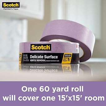1.41 in. x 60 yds. Delicate Surface Painter's Tape (24-Pack)