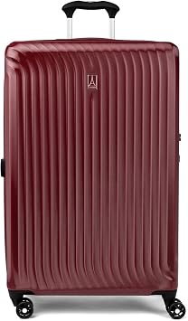 Travelpro Maxlite Air Cabernet Hardside Checked Luggage, 28-Inch | Lightweight Polycarbonate Hard Shell With 8 Spinner Wheels, Expandable Design & Airline-Friendly Sizing