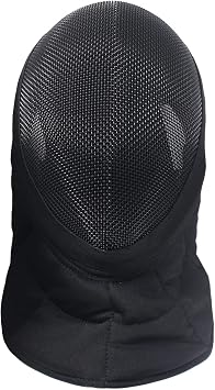 LEONARK Armory Hema Helmet- Fencing Coach Mask - 1600N National Grade Masque - Fencing Protective Gear with Storage Bag   