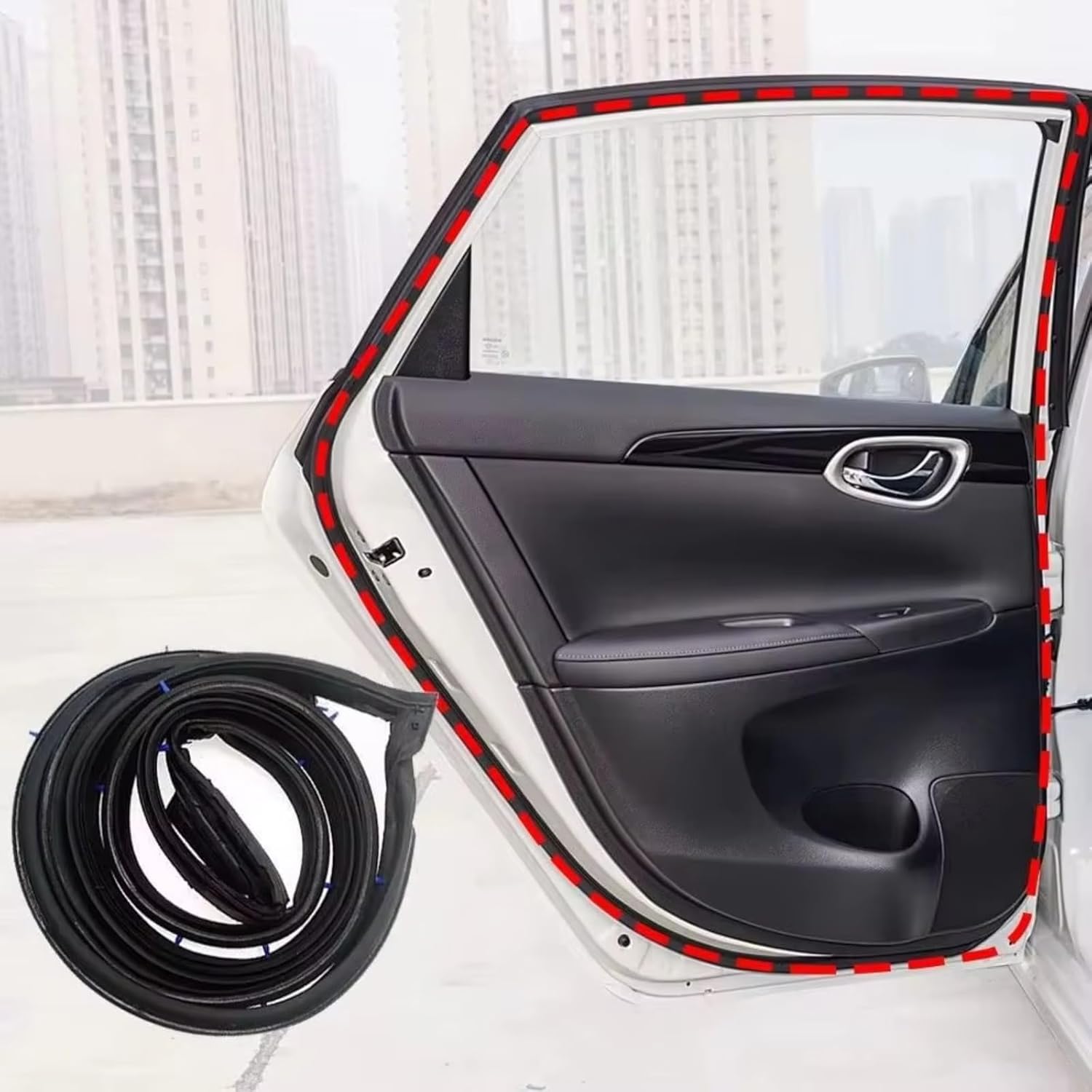 カーシールストリップ Compatible With For Sentra 2013 2014 2015 2016 2017 201