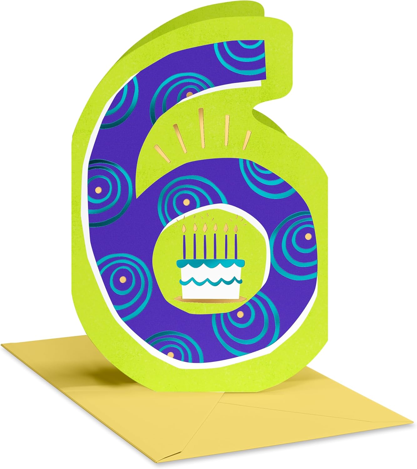 American Greetings 6th Birthday Card (Really Awesome)
