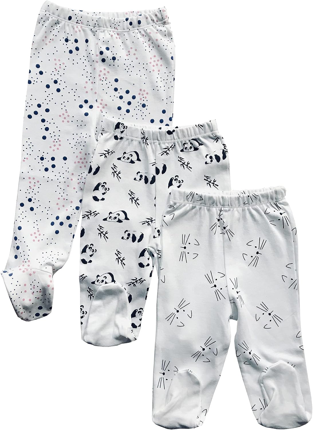 Maple Clothing Organic Cotton Baby Pants Footed GOTS Certified Clothes