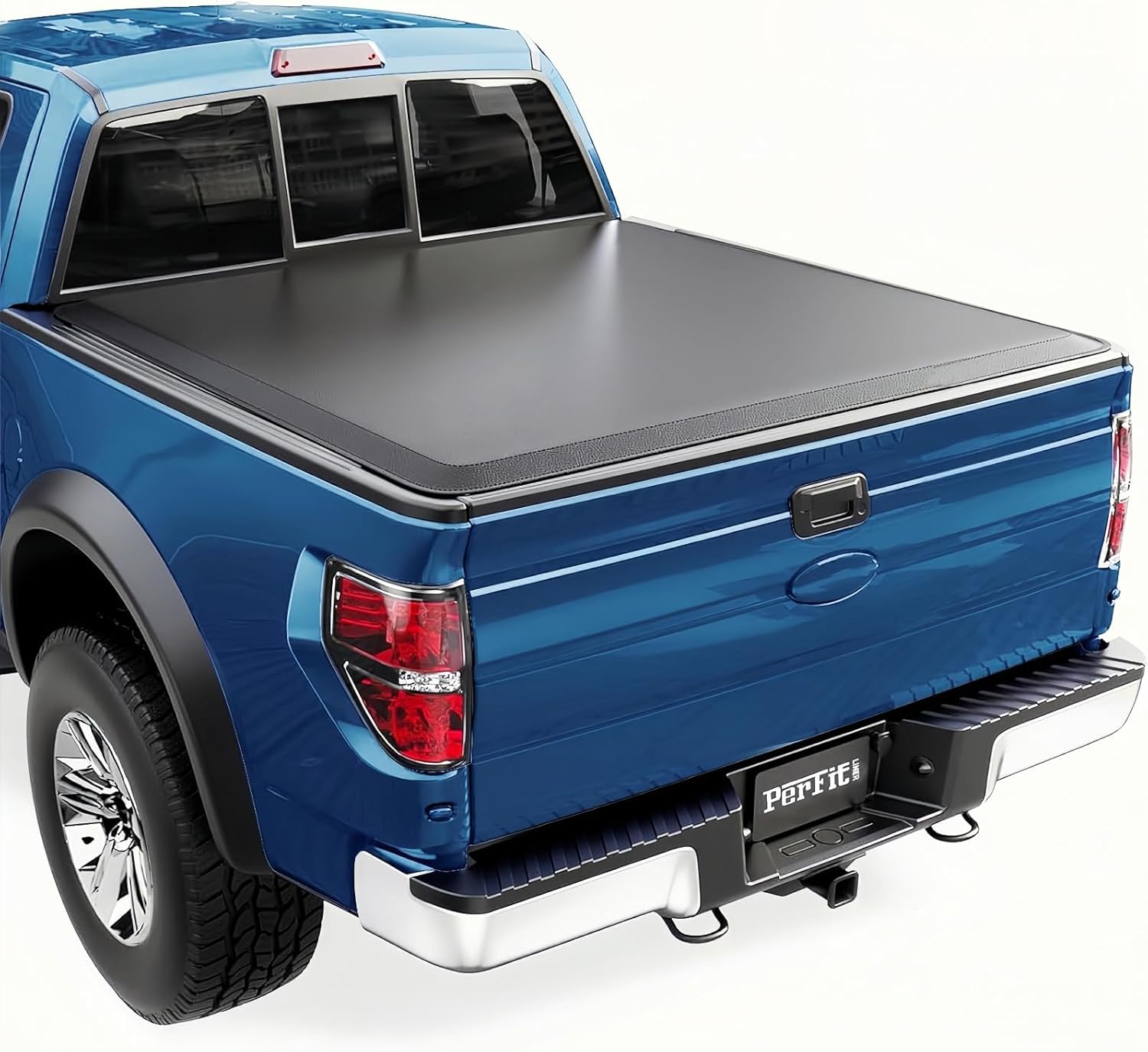 Perfit Liner Soft Roll Up Truck Bed Tonneau Cover for 1997-2003 Ford F-150&2004 F150 Heritage Styleside/Fleetside (NOT for Flareside/Stepside) 6.5 FT (79") Bed