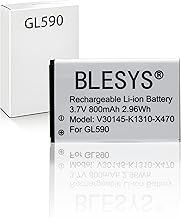 BLESYS Replacement Battery for Gigaset GL590 GL390 Phone, Compatible with V30145-K1310-X470 – [3.7V/800mAh]