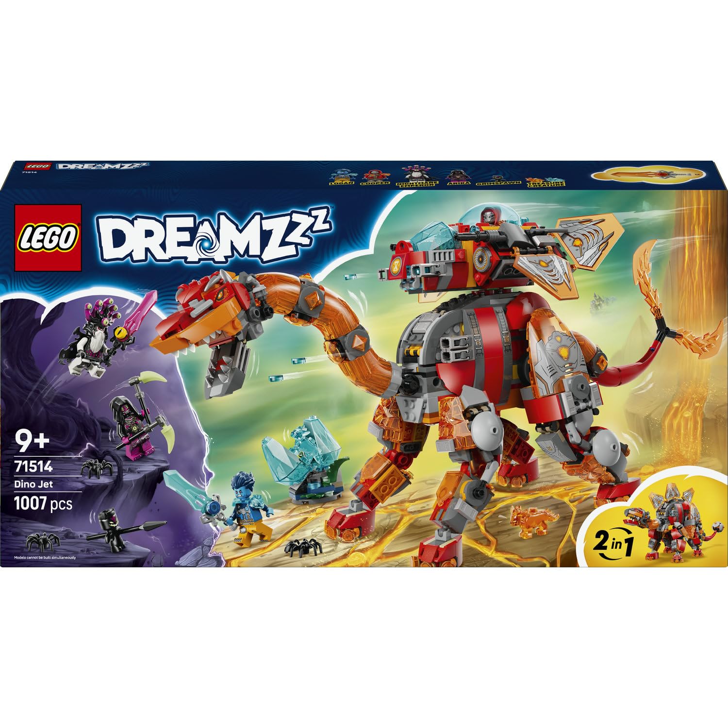 LEGO DREAMZzz Dinozor Jet 71514