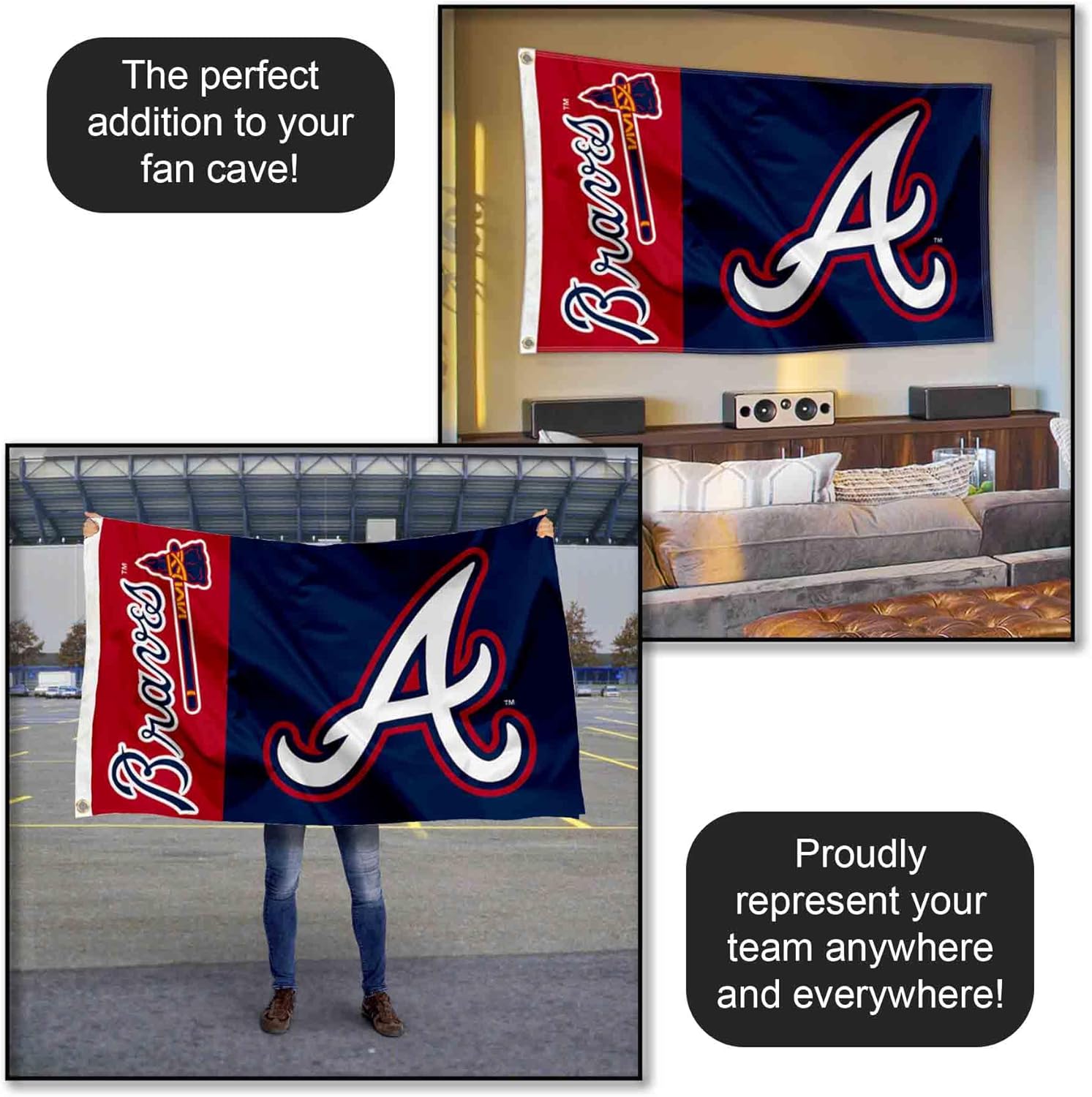 Atlanta Flag 3x5 Banner - Image 5