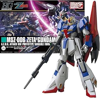 HGUC MSZ-006 ゼータ 1/144スケール 色分け済みプラモデル
