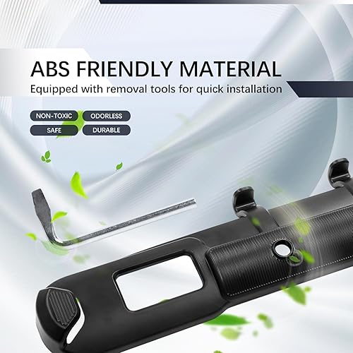 Miniatura 6 de Rislobx Paquete de 2 soportes guía para cinturón de seguridad de asiento trasero compatibles con Tesla Modelo Y 2021-2023, guía de cinturón de