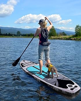 美品！AEORPEW スタンドアップパドルボード　送料込み！SUP Amazon | AEORPEW インフレータブルスタンドアップパドルボード