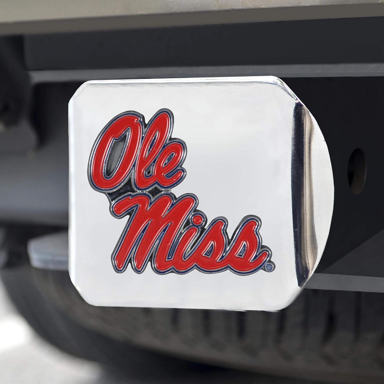 FANMATS 22709 Ole Miss Rebels Hitch Cover - 3D Color Emblem