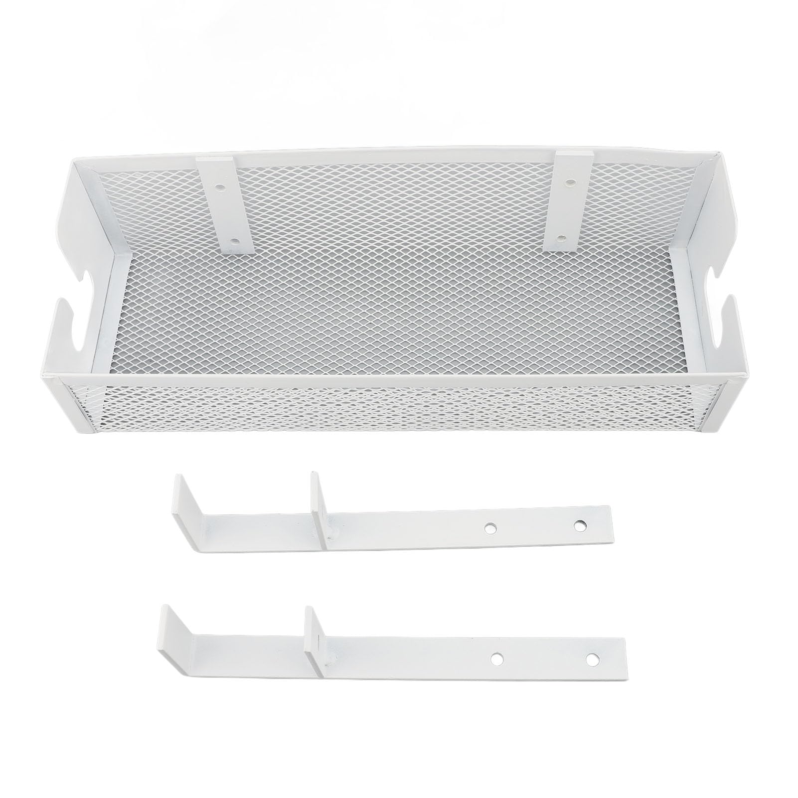 Under Desk Cable Management Tray, Mesh Cable Organizer Box w