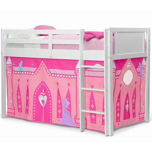 Miniatura 11 de Tienda de campaña para cama de altillo Disney Princess - Juego de cortinas para cama de altillo baja (cama vendida por separado) de Delta Children