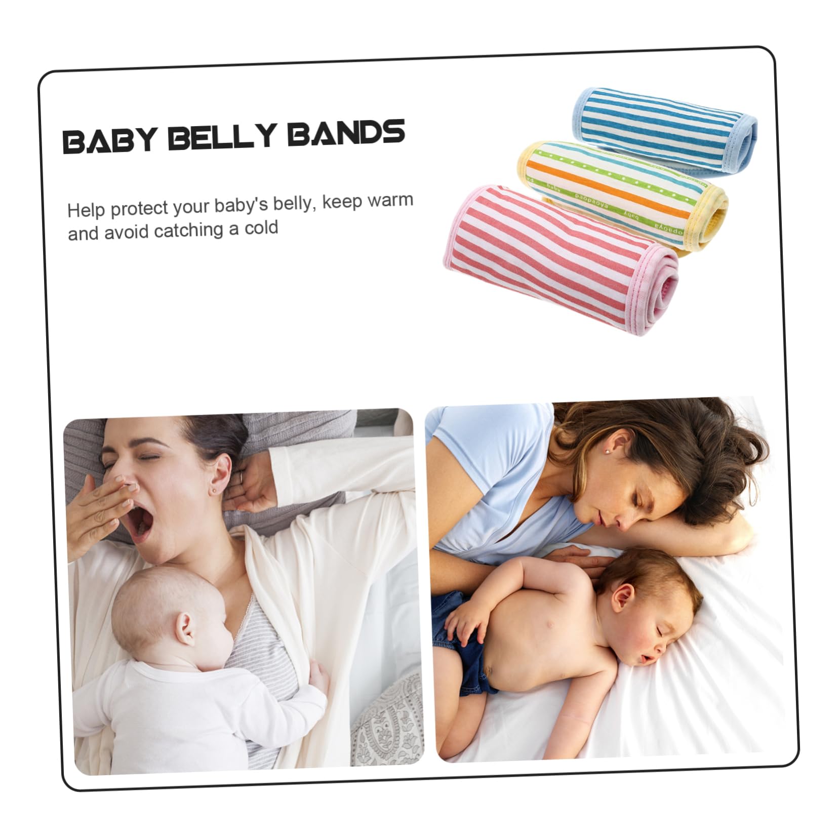 6 piezas de cordón umbilical for bebé, faja de maternidad, envolturas for el vientre después del parto, faja postparto, banda for el vientre, envoltura for el vientre infantil, cinturón for el ombligo