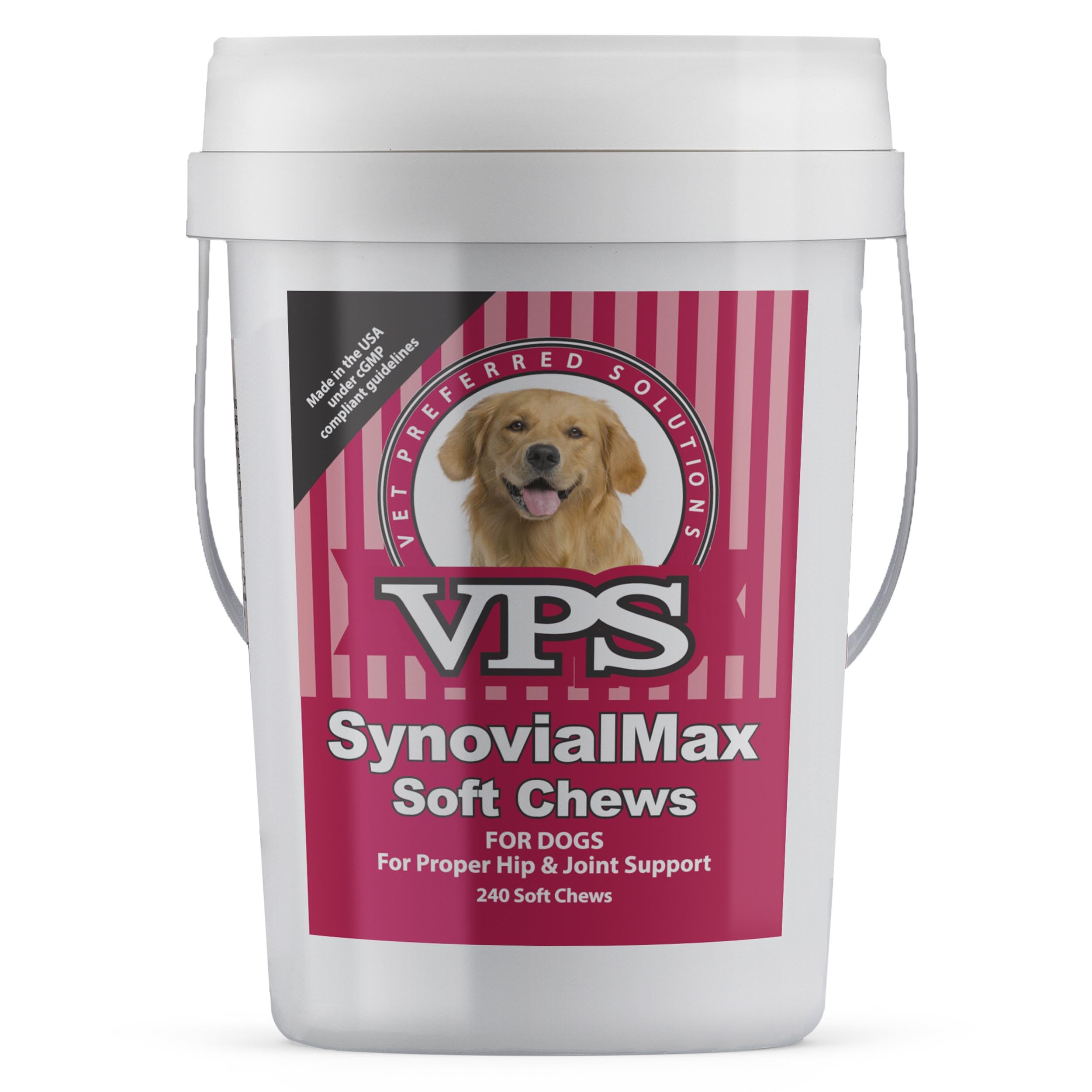 Amazon.com : VPS SynovialMax Hip & Joint Soft Chews for Dogs - 240