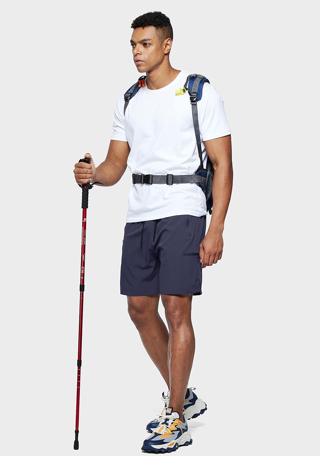 Viodia Men's Hiking Cargo Shorts Stretch Quick Dry Lightweight Shorts for Men Fishing Athletic Shorts with Pockets - Image 6