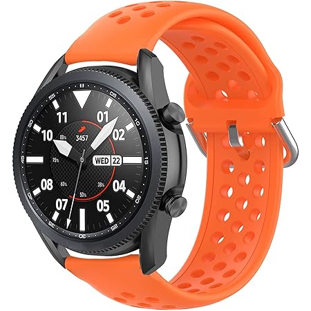 orange samsung galaxy watch 3