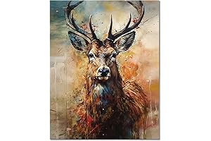 Mesmerizing Deer Paint by Numbers for Serene Ambiance