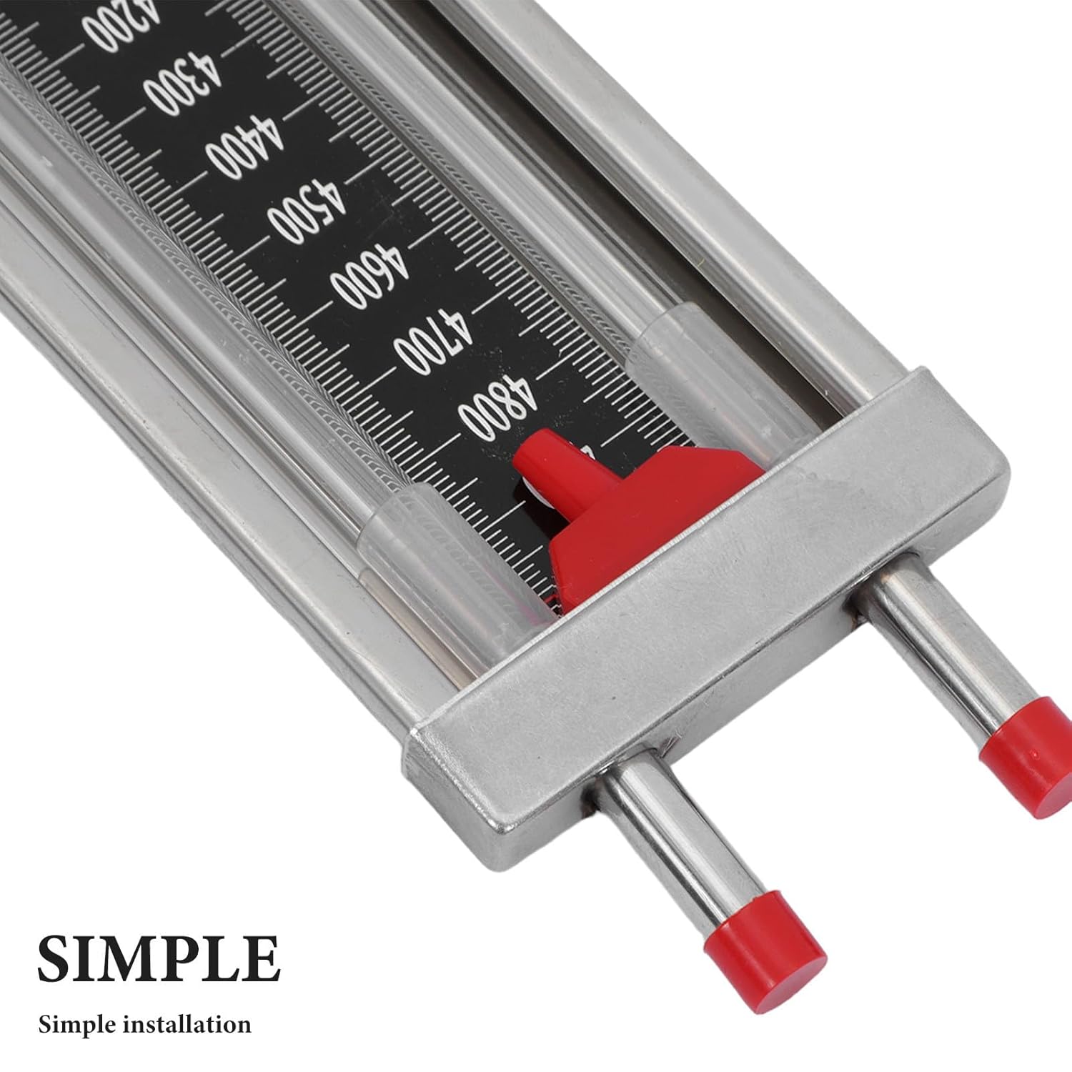 U-Shaped Pressure Meter - Accurate Water Column Gas Pressure Measurement Meter - Vacuum Test Gauge Tool Gauge for Home Repair 0-5000pa