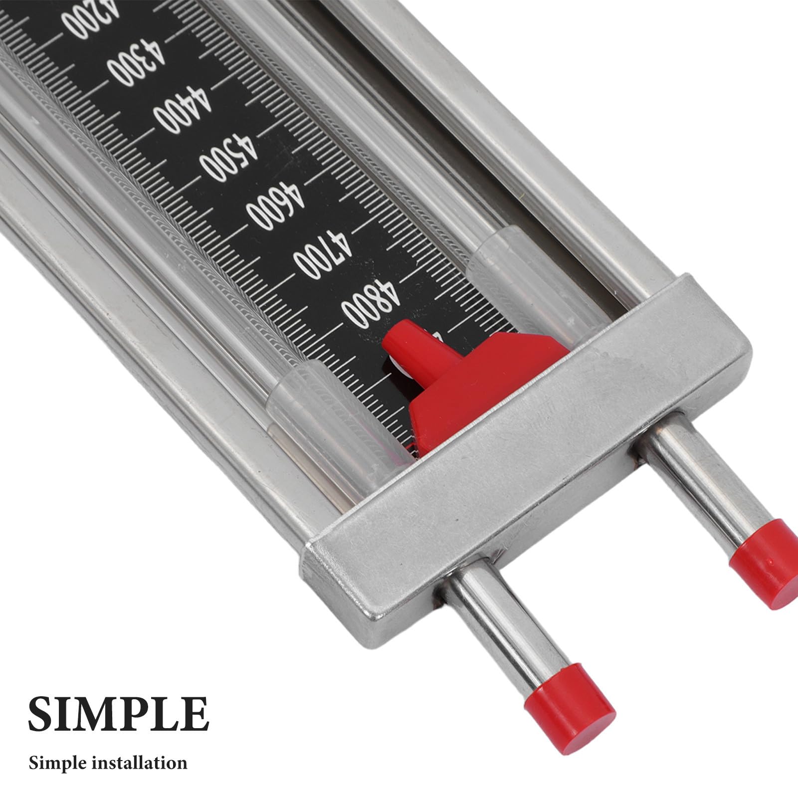 Mikinona U-Rohr-Manometer: Gasdruckmessgerät, Wassersäulenmesser – Vakuumdruckanzeigegerät, U-förmiges Manometer zur Messung von 0–5000 Pa