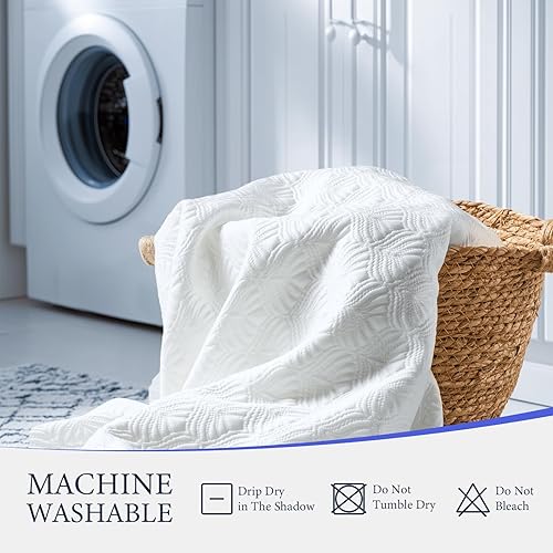 Miniatura 6 de Protector de colchón impermeable, 2 fundas de almohada de 20 x 28 pulgadas, funda de cama de enfriamiento con bolsillo profundo, lavable,