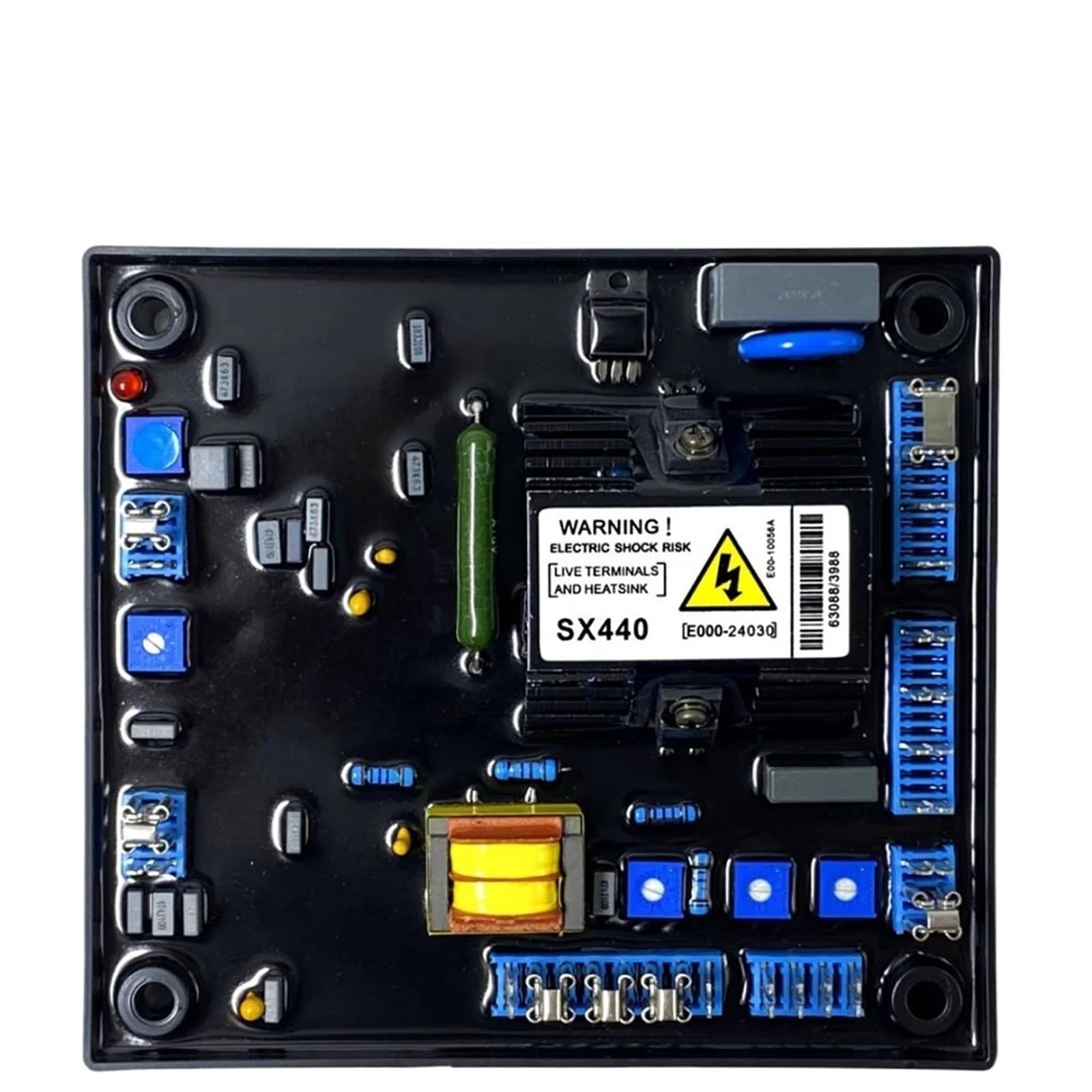 SX440 AVR Generator Voltage Regulator For Brushless Genset Steady Control Stabilizer Board 500KW 1Pcs