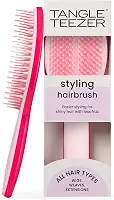 Tangle Teezer - Escova de cabelo para finalização The Ultimate Styler para todos os tipos de cabelo, úmido e seco. Cor: Rosa