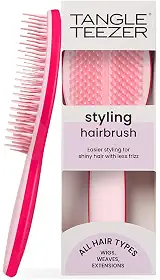 Tangle Teezer - Escova de cabelo para finalização The Ultimate Styler para todos os tipos de cabelo, úmido e seco. Cor: Rosa