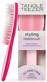 Tangle Teezer - Escova de cabelo para finalização The Ultimate Styler para todos os tipos de cabelo, úmido e seco. Cor: Rosa