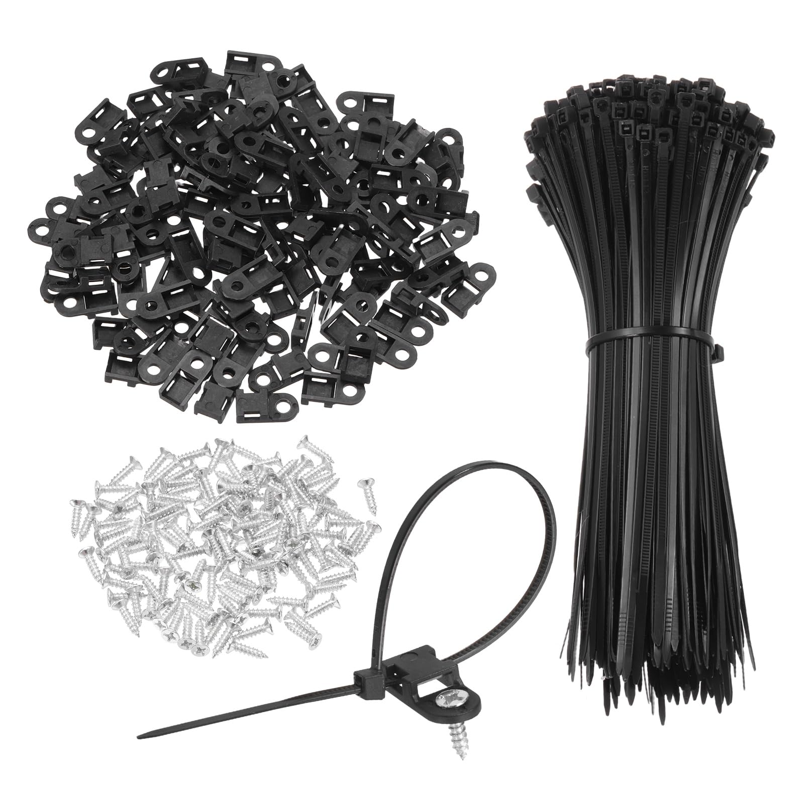 Ensemble de pinces de support de rangement de fils en lot de 240 pièces