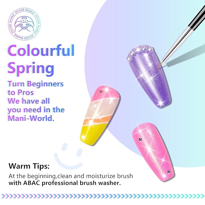 ☀️ Summer Nail Colors 2025: 24 Rainbow Shades!