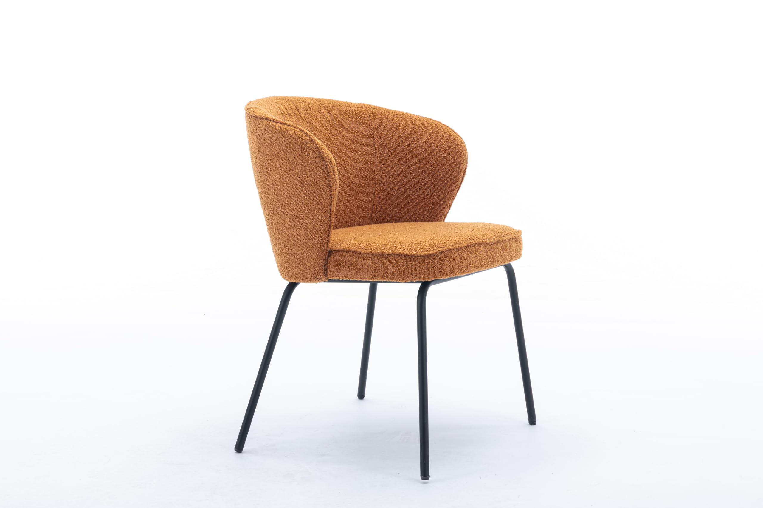 Lot de 2 chaises de salle à manger de luxe en velours gris foncé avec fonction pivotante et pieds en métal. Assise élégante et confortable pour une décoration élégante de salle à manger.