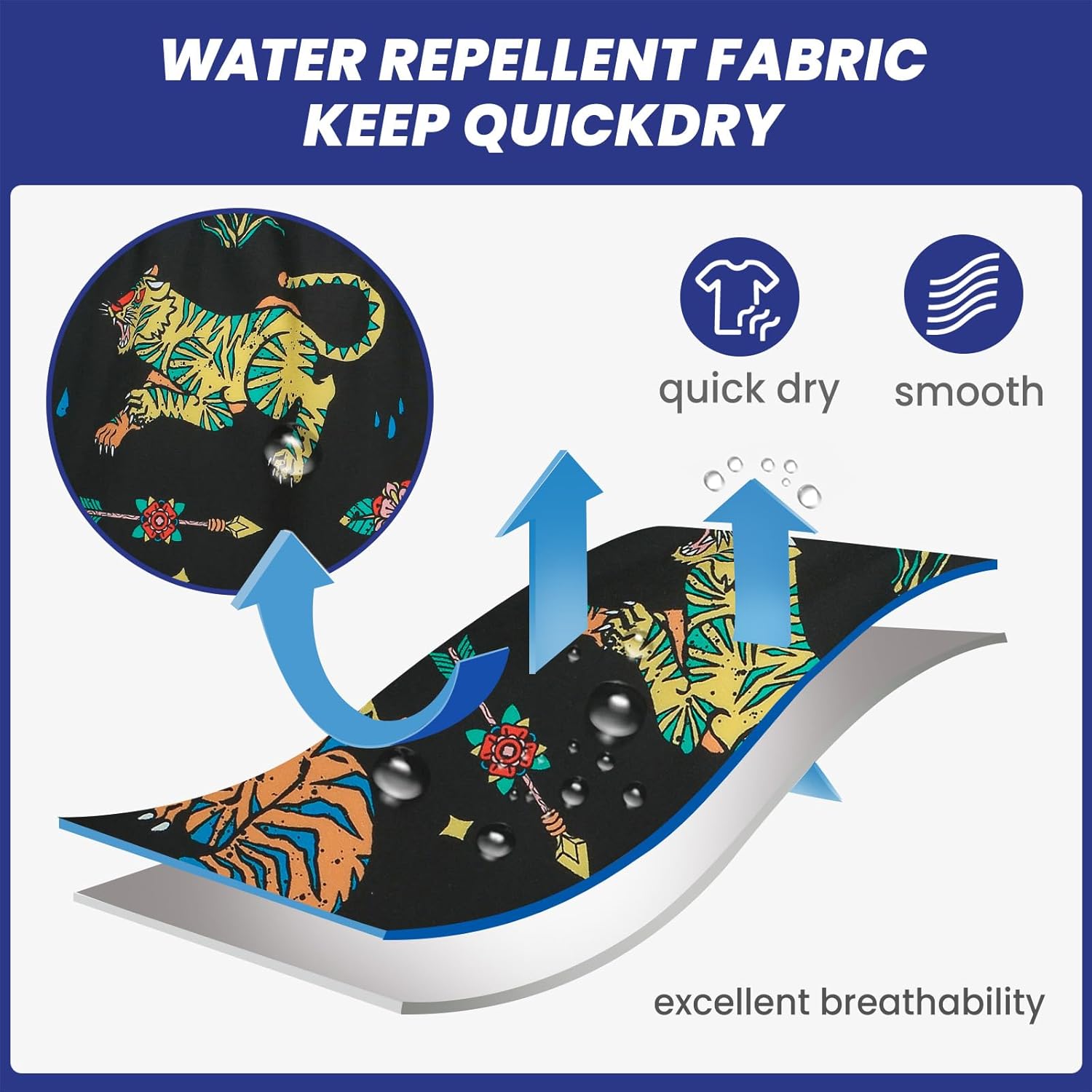 maamgic Mens Swim Trunks Retro Swim Shorts 4 Way Stretch with Mesh Vintage 80s 90s Quick Dry Swimsuits Board Shorts - Image 5