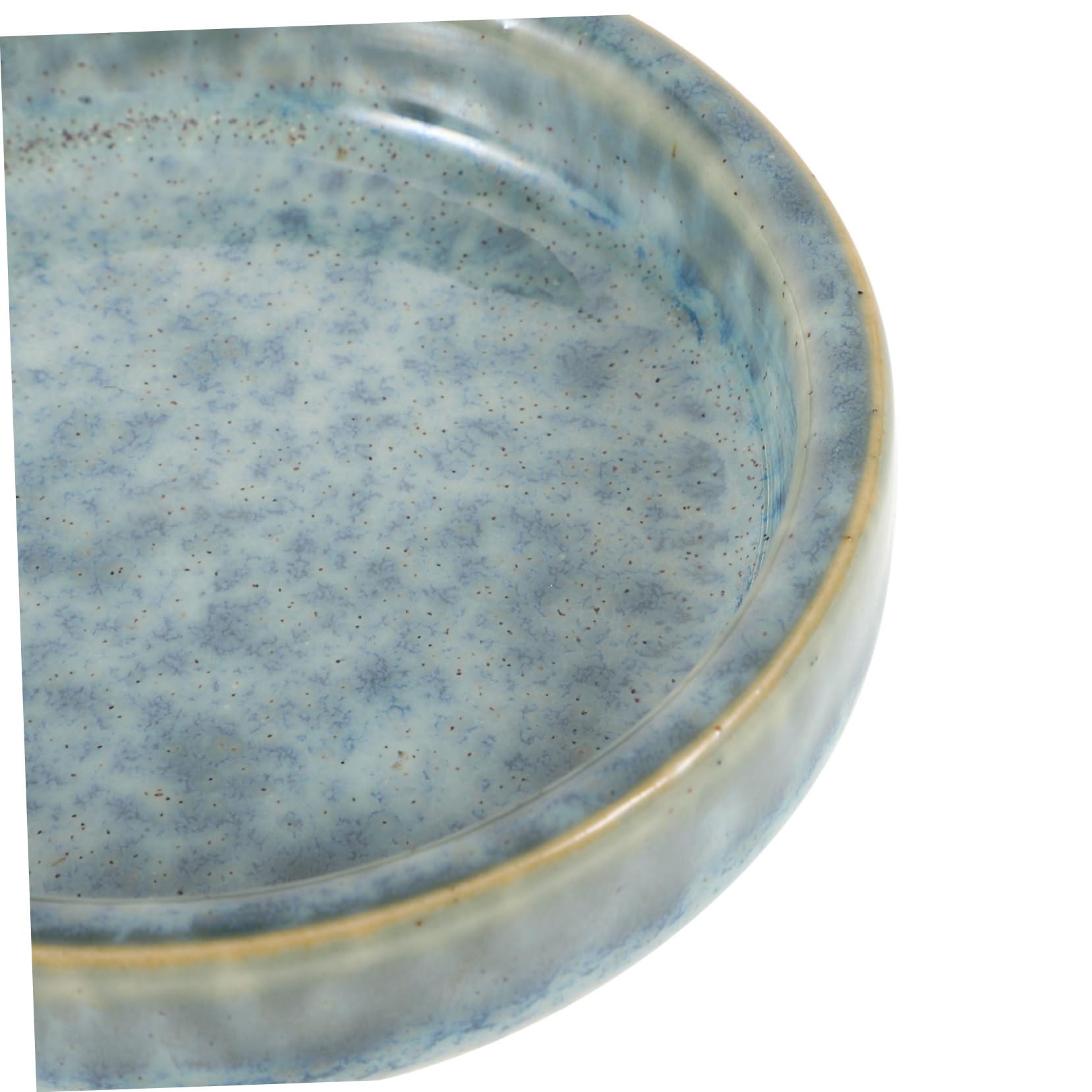 Blau Keramik Aquarellpalette mit Deckel für Mischfarben