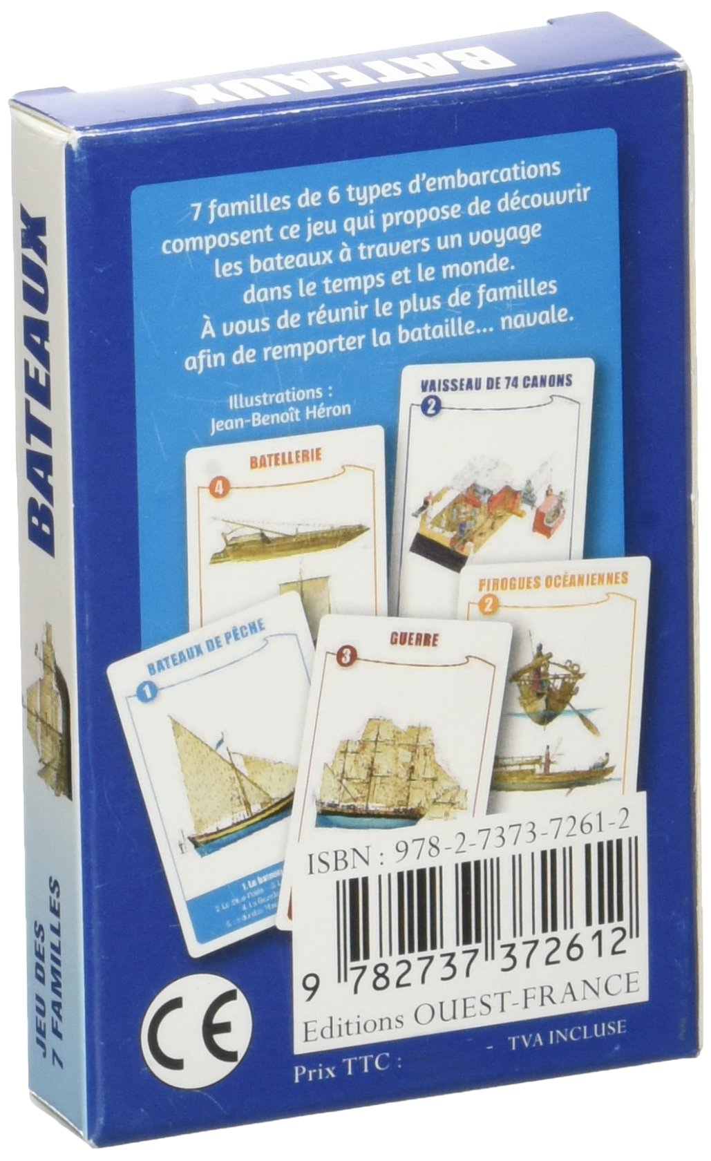 Jeu des 7 familles - Les bateaux