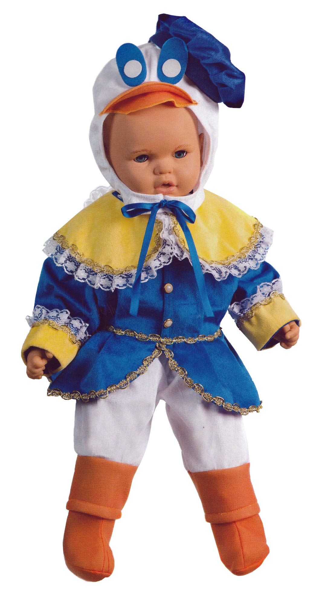 Costume Vestito Abito Travestimento Carnevale Bambino Neonato Baby PAPEROTTO (6 Mesi)