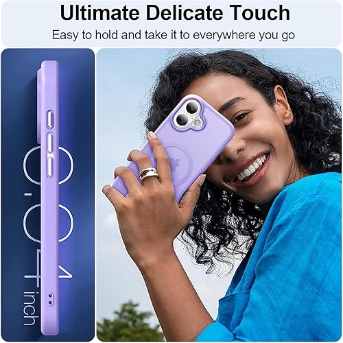 Vista 894 de MOCCA - Funda magnética resistente para iPhone 11 de 6.1 pulgadas, compatible con MagSafe, protector de pantalla de vidrio + protector de lente